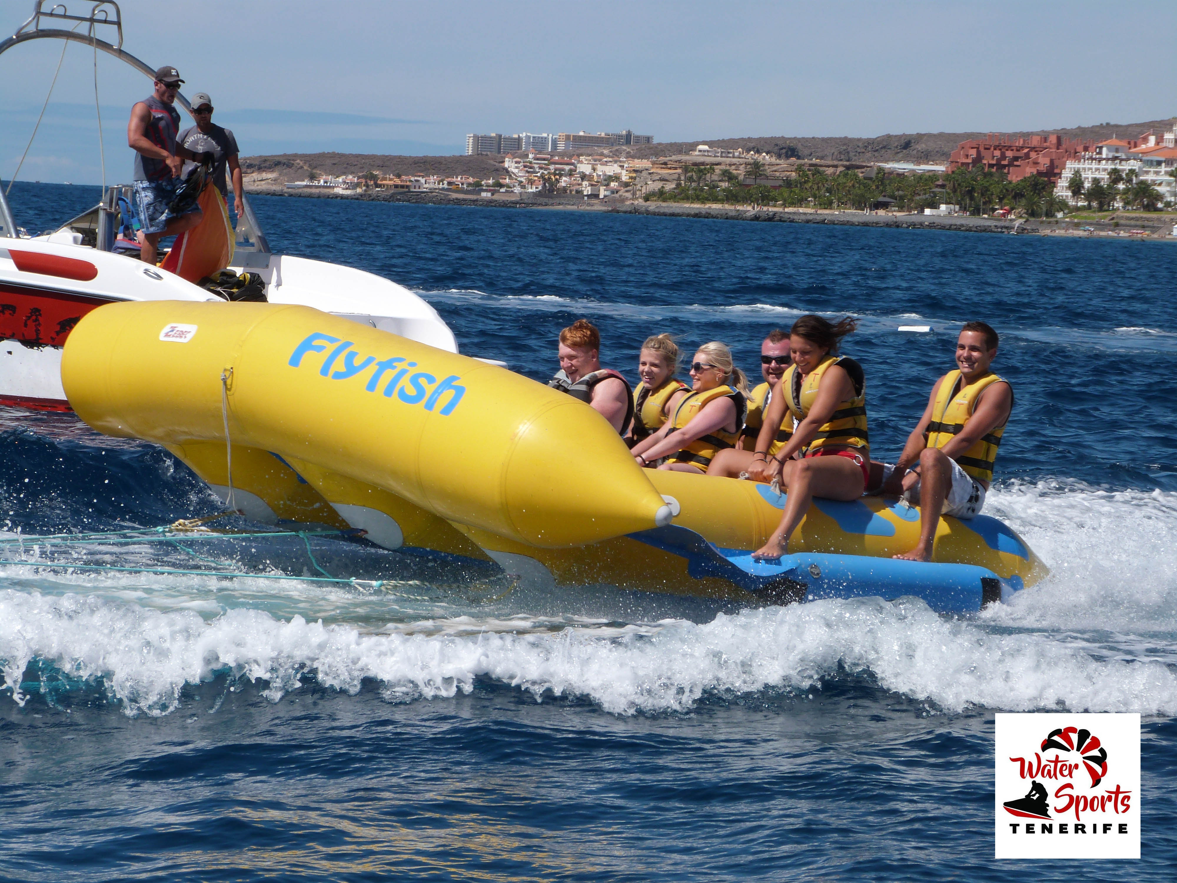 flyfish water sports and activities in costa adeje puerto colon